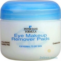 Eye Makeup Remover Pads For Normal To Dry Skin
