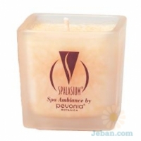 Papaya-Pineapple Square Votive Candle