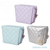 Quilted Makeup Bag