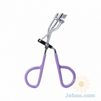 Eyelash Curler With Purple Plastic Handle