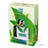 Hair Coat & Green Tea