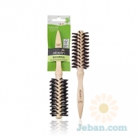 Wood Round Brush Natural Bristle 48 mm