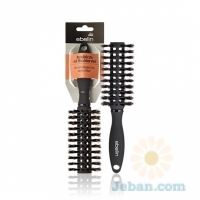 Round Brush With Mixed Bristles