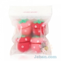 Strawberry Sponge Hair Roll