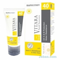 Facial Sunscreen SPF 40 Cream