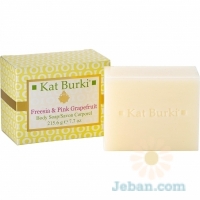 Freesia & Pink Grapefruit : Body Soap