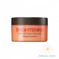 Want Night Sleep Cream Pack : Brightening