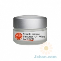 All The Way Sun Care & Protect : Miracle Silicone Sunscreen SPF 45 In White