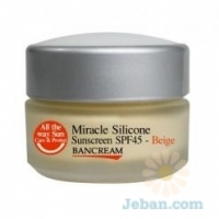 All The Way Sun Care & Protect : Miracle Silicone Sunscreen SPF 45 In Beige