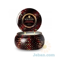 Cinnamon Ceylon & Copal : Maison Metallo Candle