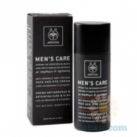 Mens Care : Anti-wrinkle, Anti-Fatigue Face And Eye Cream