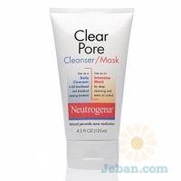 Clear Pore : Cleanser/Mask