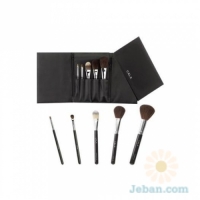 Luxury : 5 Pcs Travel Brush Set