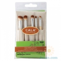 Bamboo : Eye Make-up Brush Kit (5 Pcs)