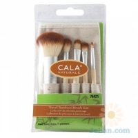 Travel Bamboo Brush Set (5 Pcs)