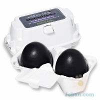 Smooth Egg Skin Egg Soap : Charcoal