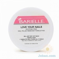Love Your Nails Remover Towelettes