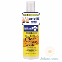 Black Head : Clear Spray Wash