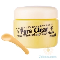 Pore Clear : Snail Whitening Clay Mask