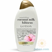 Nourishing Coconut Milk Hibiscus : Creamy Body Lotion