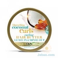Quenching Coconut Curls : Curling Hair Butter