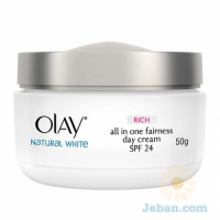 Natural White : Rich All in One Fairness Day Cream SPF24