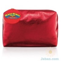 Wonder Woman Red Makeup Bag