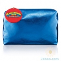 Wonder Woman Bulletproof Blue Makeup Bag