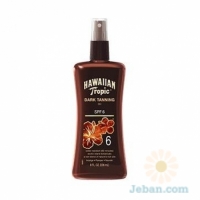 Dark Tanning Oil : Pump Spray Spf 6