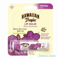 Lip Balm Stick Sunscreen Spf 45+ : Tropical