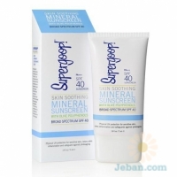Skin Soothing Mineral Sunscreen With Olive Polyphenols Spf 40
