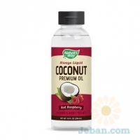 Liquid Coconut Oil : Red Raspberry