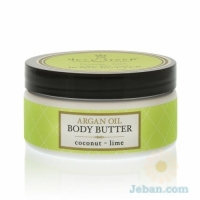 Coconut - Lime : Argan Oil Body Butter
