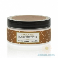 Brown Sugar - Vanilla : Argan Oil Body Butter