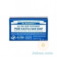 Peppermint Pure-Castile : Bar Soap