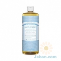 Baby Unscented Pure-Castile : Liquid Soap