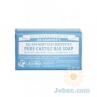 Baby Unscented Pure-Castile : Bar Soap