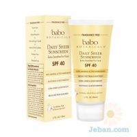 Daily Sheer Facial Sunscreen Spf 40