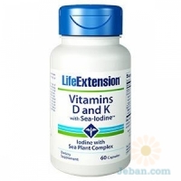 Vitamins D And K With Sea-Iodine™