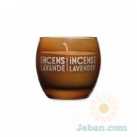 Scented Candle : Incense Lavender
