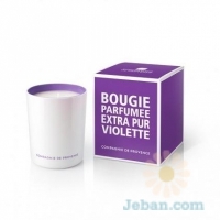 Scented Candle : Sweet Violet