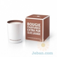 Scented Candle : Olive Lavender