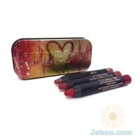 #Toocute 3 Mini Lip & Cheek Pencil Set