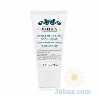 Richly Hydrating Hand Creams : Coriander