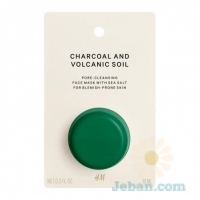 Charcoal And Volcanic Soil Face Masks Blemish-Prone Skin