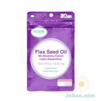 Flax Seed Oil : Mix Blueberry Exteact Lutein Zazxanthine