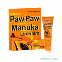 All Natural Paw Paw Rosehip & Manuka Lip Balm