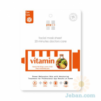 Vitamin Facial Mask Sheet