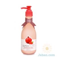 Raspberry body lotion