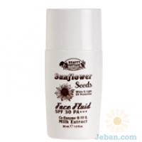Sunflower Seeds White & Light Uv Protection Face Fluid Spf30 Pa+++